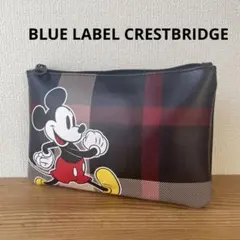 ブルーレーベル・クレストブリッジ × ミッキーマウス ポーチ