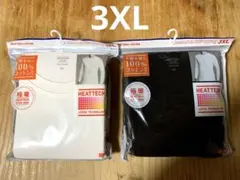 ユニクロ　極暖ヒートテック　長袖インナー クルーネック　3XL（2枚セット）