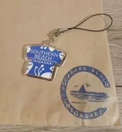 サザンビーチ茅ヶ崎 Tシャツ型 ストラップ