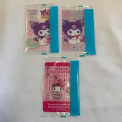 My Melody 50th Anniversaryカード　クロミ　マイメロ