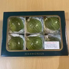 HARMONIER ガラスオーナメント 6個セット
