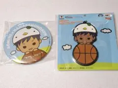 黒子のバスケ LAST GAME 青峰大輝 カビパラさん 缶バッジ セット