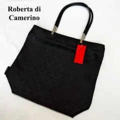 【訳あり】Roberta di Camerino トートバッグ タグ付きブラック