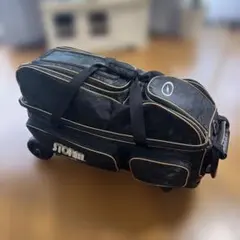 K26346）☆美品☆ M・Uスポーツ ゴルフ キャリーバッグ ブラック