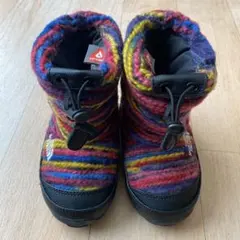 【希少】The North Face マルチカラーブーツベビー14㎝