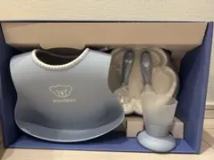 【初売値下】【新品】【未使用品】ベビービョルン ベビー用食器セット ライトブルー