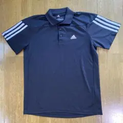 adidas ポロシャツ　黒
