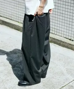 【新品】ジャーナルスタンダード TRモダン ワイド スラックス L