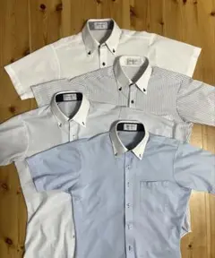 ORIHICA スーパーノンアイロン 半袖シャツ 4枚セット