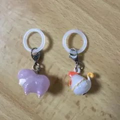 牧場物語 ガチャガチャ めじるしアクセサリー ひつじ ニワトリ