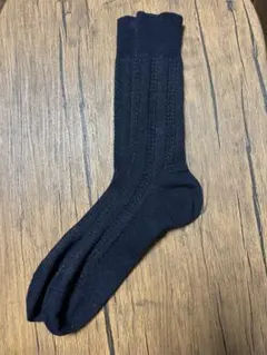 Christian Dior ウールソックス　靴下　25〜27cm ネイビー