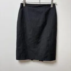 【美品】ラルフローレン ピンストライプ タイトスカート ウール100% 日本製のサムネイル