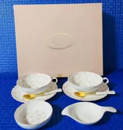 未使用！Noritake花柄陶磁器食器セット