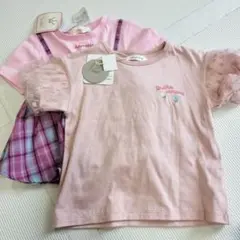 女の子　Tシャツ90cm 2枚セット