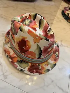 花柄バケットハット【grace hats （グレースハット）】