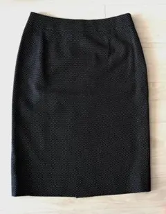 pierre cardin ドット柄タイトスカート 40 日本製 綿100%のサムネイル