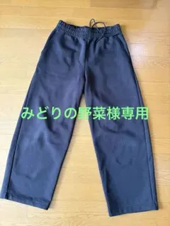 ユニクロ UNIQLO:Cスウェットパンツ スウェパン ブラック