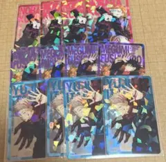 呪術廻戦 ホログラムクリアカード 応募者サービス 虎杖悠仁 伏黒恵 釘崎野薔薇