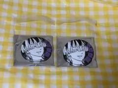 東京リベンジャーズ　新体験展　マイキーマート　グリッター缶バッジ　灰谷竜胆