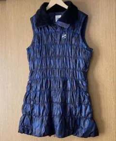 暖か♡ フィラゴルフ ワンピース 中綿 迷彩 総柄 ゴルフウェア L Lサイズ