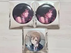 ✽プロセカ✽　MEIKO　グリッター缶バッジ　３点　49B　50B