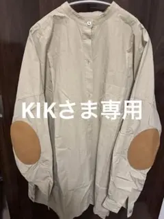 någontstans ベージュ コットンシャツ MEDIUMのサムネイル