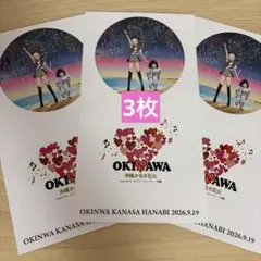 安室奈美恵 沖縄かなさ花火 ステッカーセット2026.9.19 3枚セット