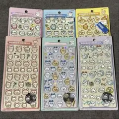 【国内正規品】 ちいかわ ボンボンドロップシール 第一弾 第二弾 6点セット