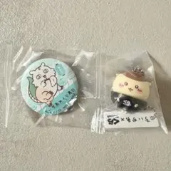 【新品未開封】ちいかわxくら寿司 2点セット（フィギュア/缶バッジ）