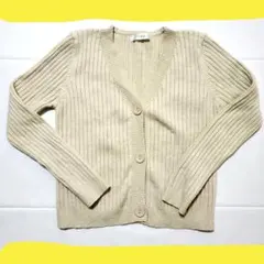 fifth　フィフス　コンパクト　リブニット　カーディガン