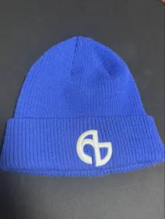 GOLF WANG OFロゴ ビーニー 青 GOLF WANG OFロゴ ビーニー 青 - メルカリ