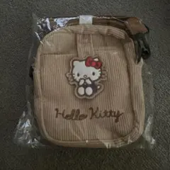 ショルダーポシェットコーデュロイハローキティ