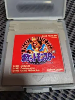 ポケットモンスター 赤 ゲームボーイ ソフト
