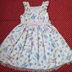Angelic Pretty 2015 福袋 サロペット ジャンスカ ピンク - メルカリ