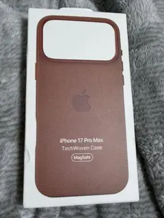 純正　互換品　iPhone17ProMax テックウーブンケース シエナ　新品