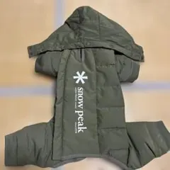 snow peak フード付きダウンジャケット 小型犬用2Lサイズのサムネイル