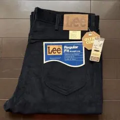デッドストック 80s USA製 Lee 200 ブラックコーデュロイ W34