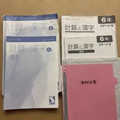 中学受験　漢字と計算　6年　日能研　2024年度のサムネイル