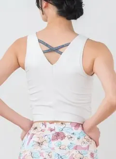 SUKALA アメリカンスリーブギャザータンクトップ L スカーラ lava