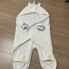 ユニコーンデザインおくるみ
