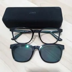 JINS ジンズ 着脱式サングラス 度付き眼鏡 MRF-20S-097 メガネ