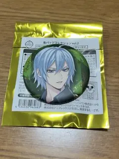 シルバー　缶バッジ　ブレジュ　ブレイジングジュエル