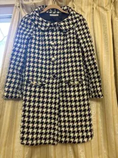 kate spade ハートイットバイカラーツイードコート - メルカリ
