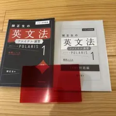 大学入試問題集 関正生の英文法ファイナル演習ポラリス[1 標準レベル]
