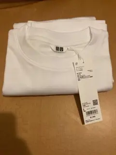 UNIQLO U エアリズムコットンオーバーサイズTシャツ L