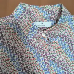 【美品】 Paul Smith ポールスミス 花柄 総柄 半袖シャツ サイズ40のサムネイル