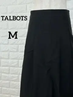 タルボット 台形スカート Aライン 2 黒 ブラック ひざ丈 Mのサムネイル