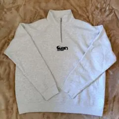 Age Factory ハーフジップスウェット