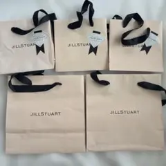 JILLSTUART ショップ袋 5枚セット おまけ付きのサムネイル