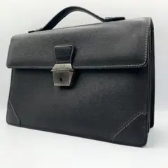 良品⭐️ ダンヒル　サイドカー　ビジネスセカンド　ワンハンドルバッグ　黒